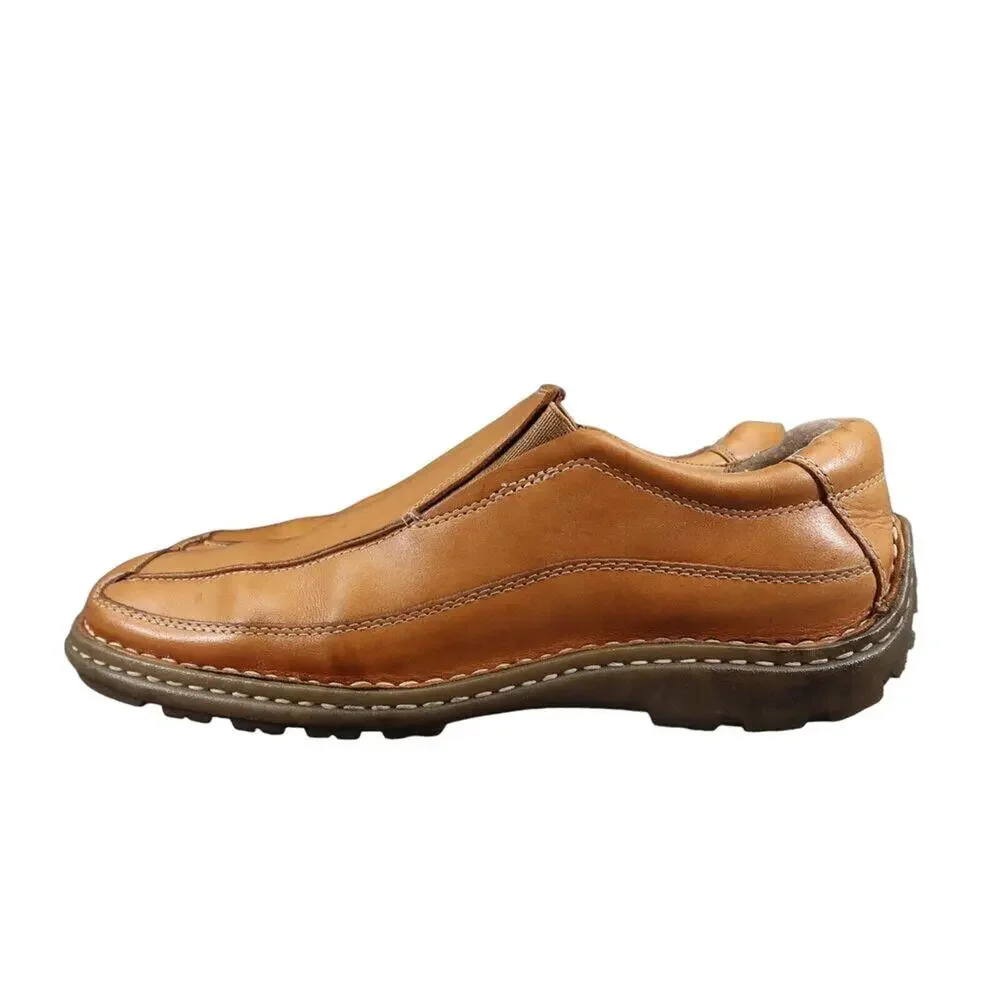 Steve Madden Shoes Mens 10 Slip On Loafer Classic Leather Casual Comfort Millen